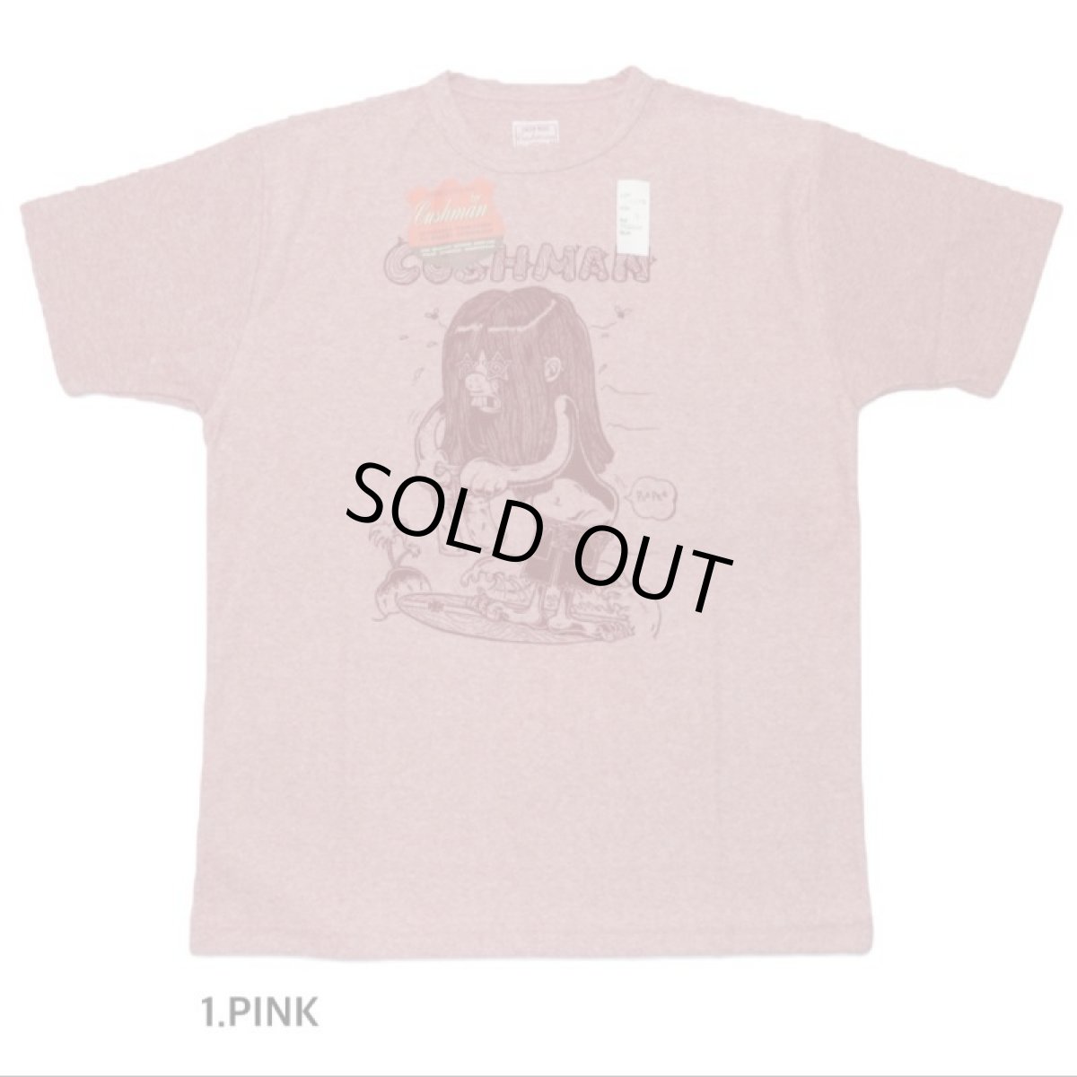 画像2: CUSHMAN(クッシュマン) PRINT TEE (Dr.AKU) (2)