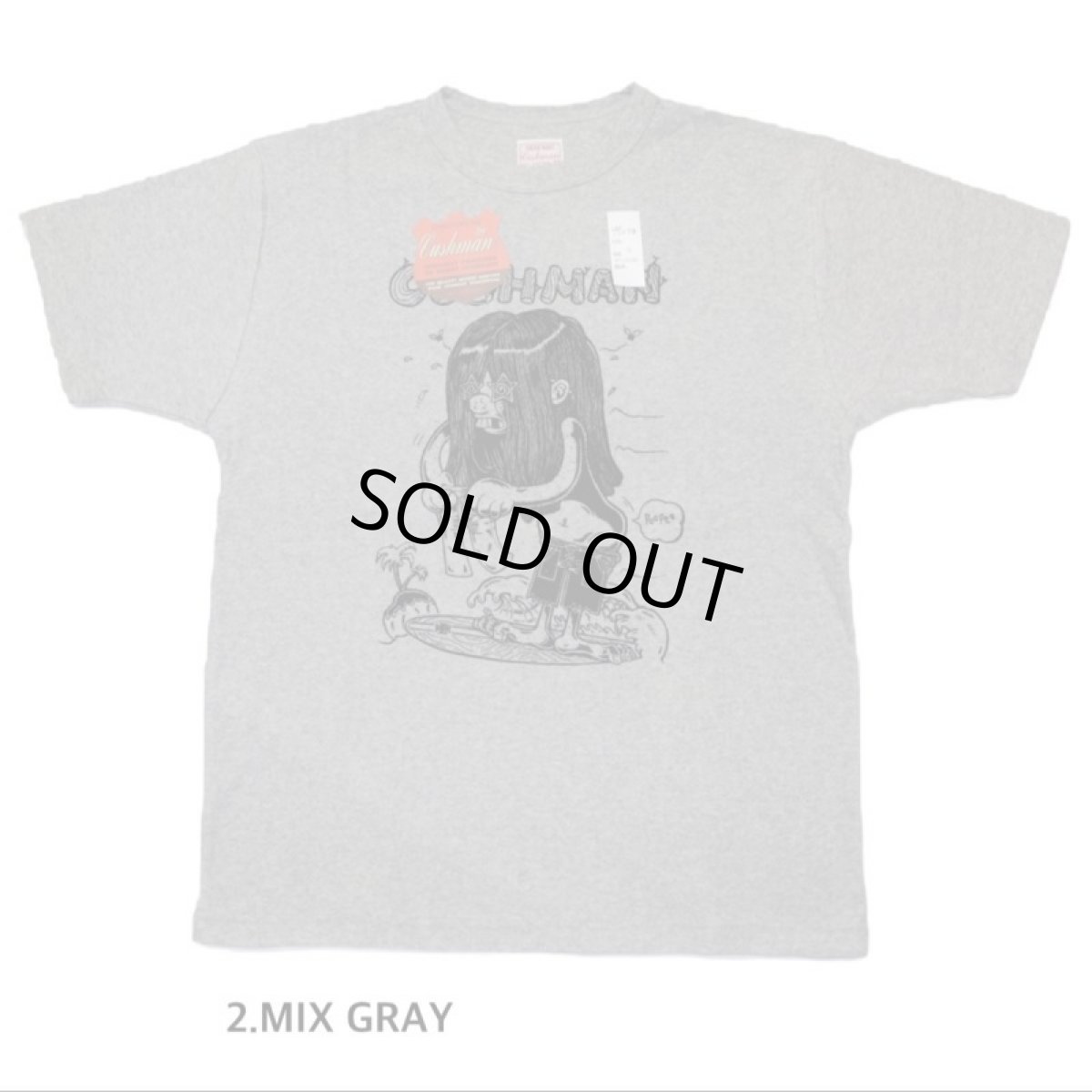 画像3: CUSHMAN(クッシュマン) PRINT TEE (Dr.AKU) (3)