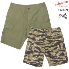 画像1: CUSHMAN(クッシュマン) BACK CHINO CARGO SHORTS (1)