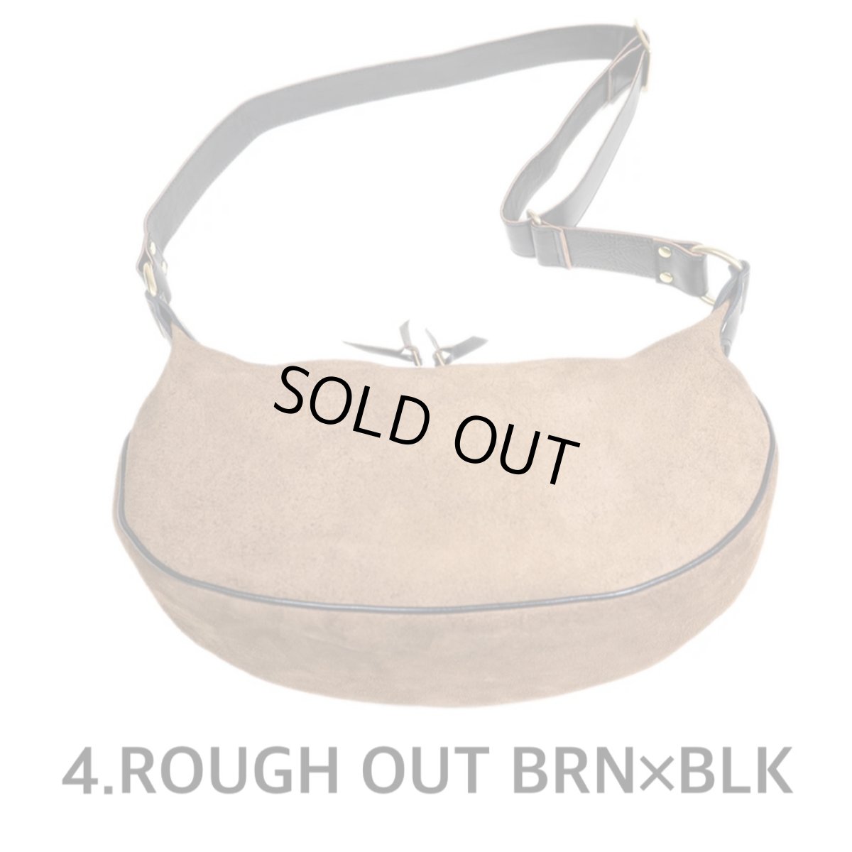 画像5: INCEPTION(インセプション) ホースハイドバナナバッグ (5)