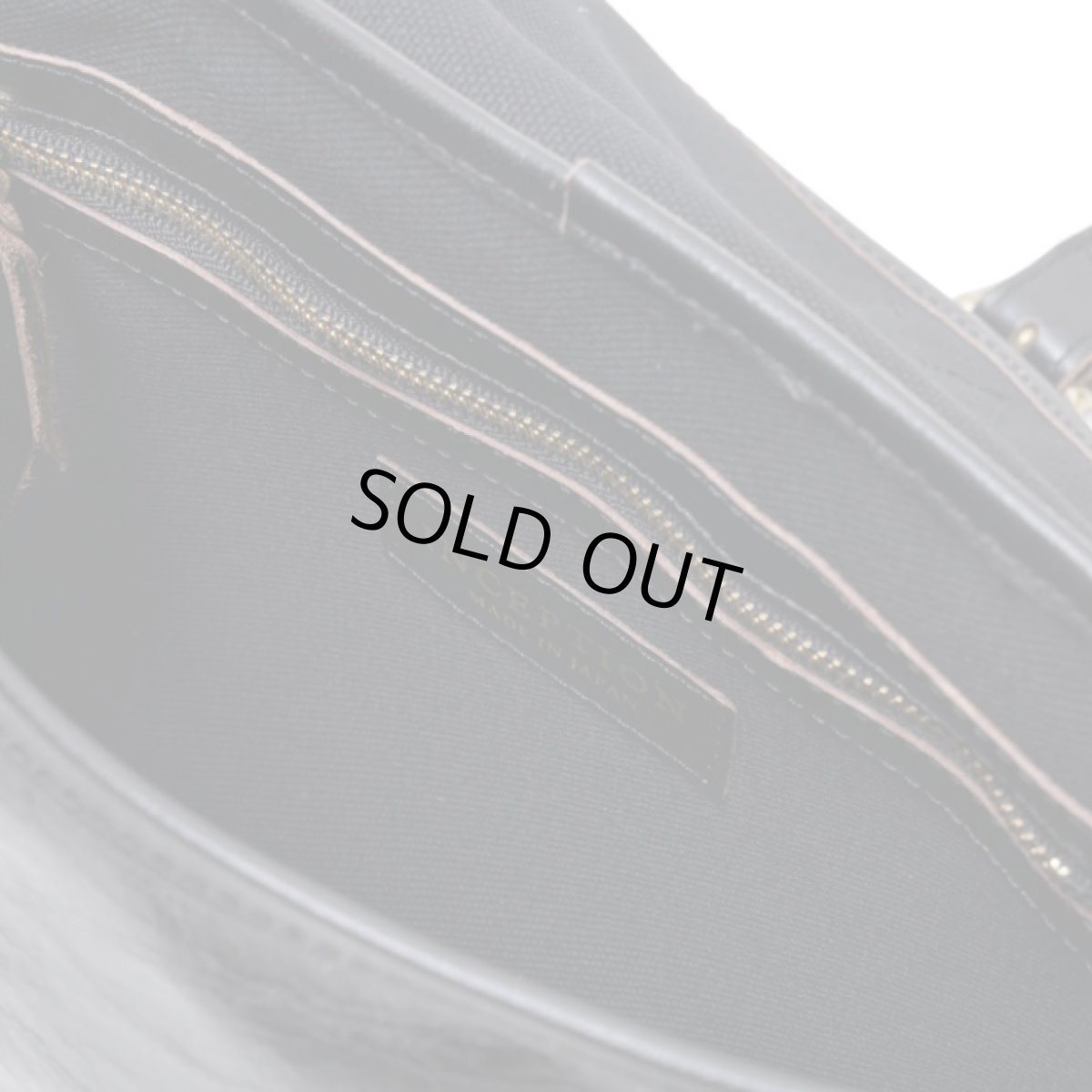 画像6: INCEPTION(インセプション) HORSEHIDE MAIL BAG(SMALL) (6)