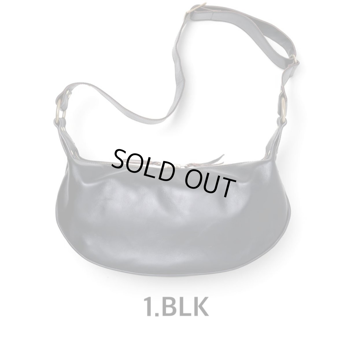 画像2: INCEPTION(インセプション) ホースハイドバナナバッグ (2)