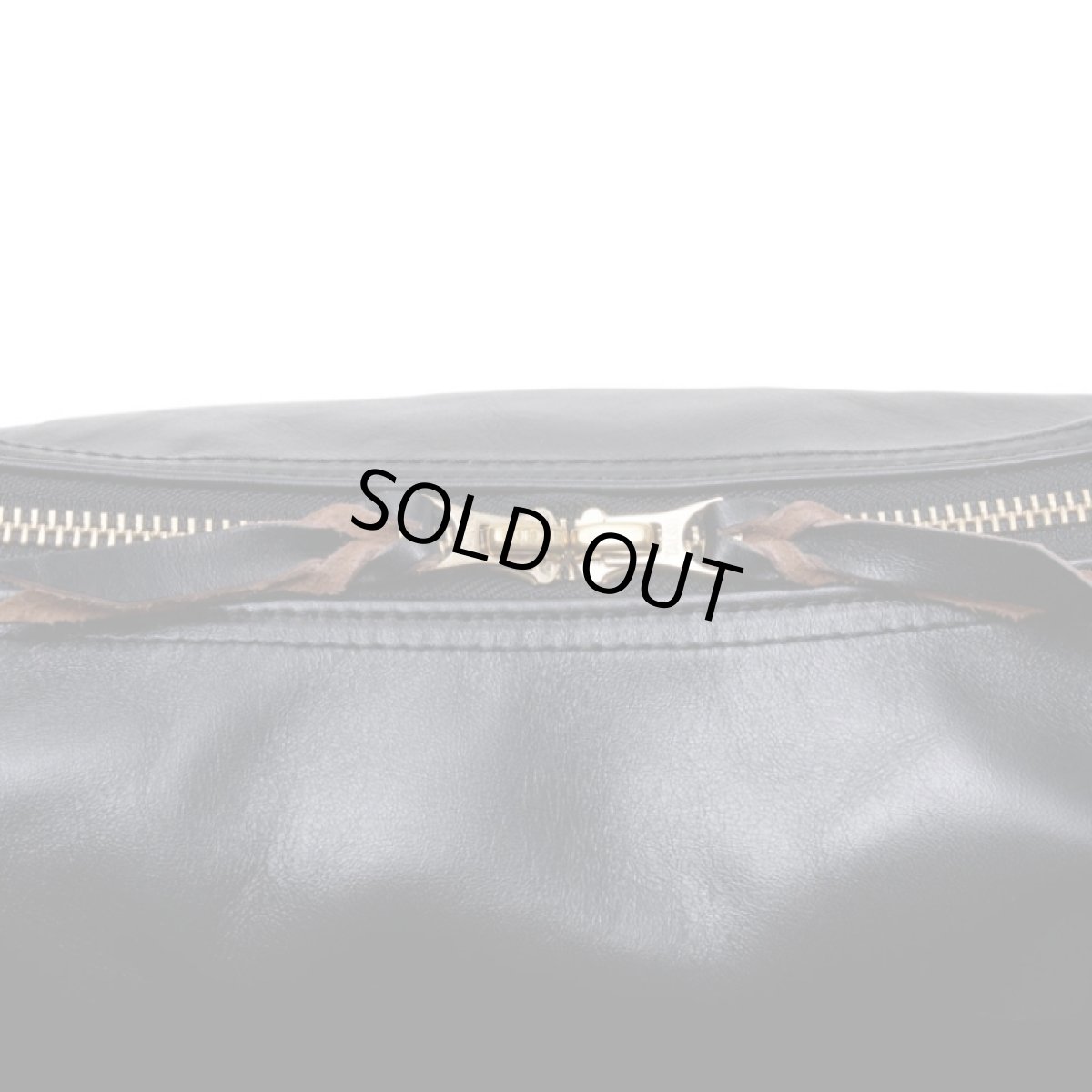 画像8: INCEPTION(インセプション) ホースハイドバナナバッグ (8)