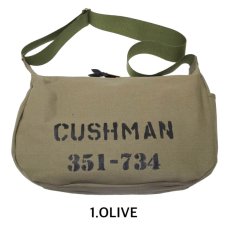 画像2: CUSHMAN(クッシュマン) CANVAS MESSENGER BAG (2)