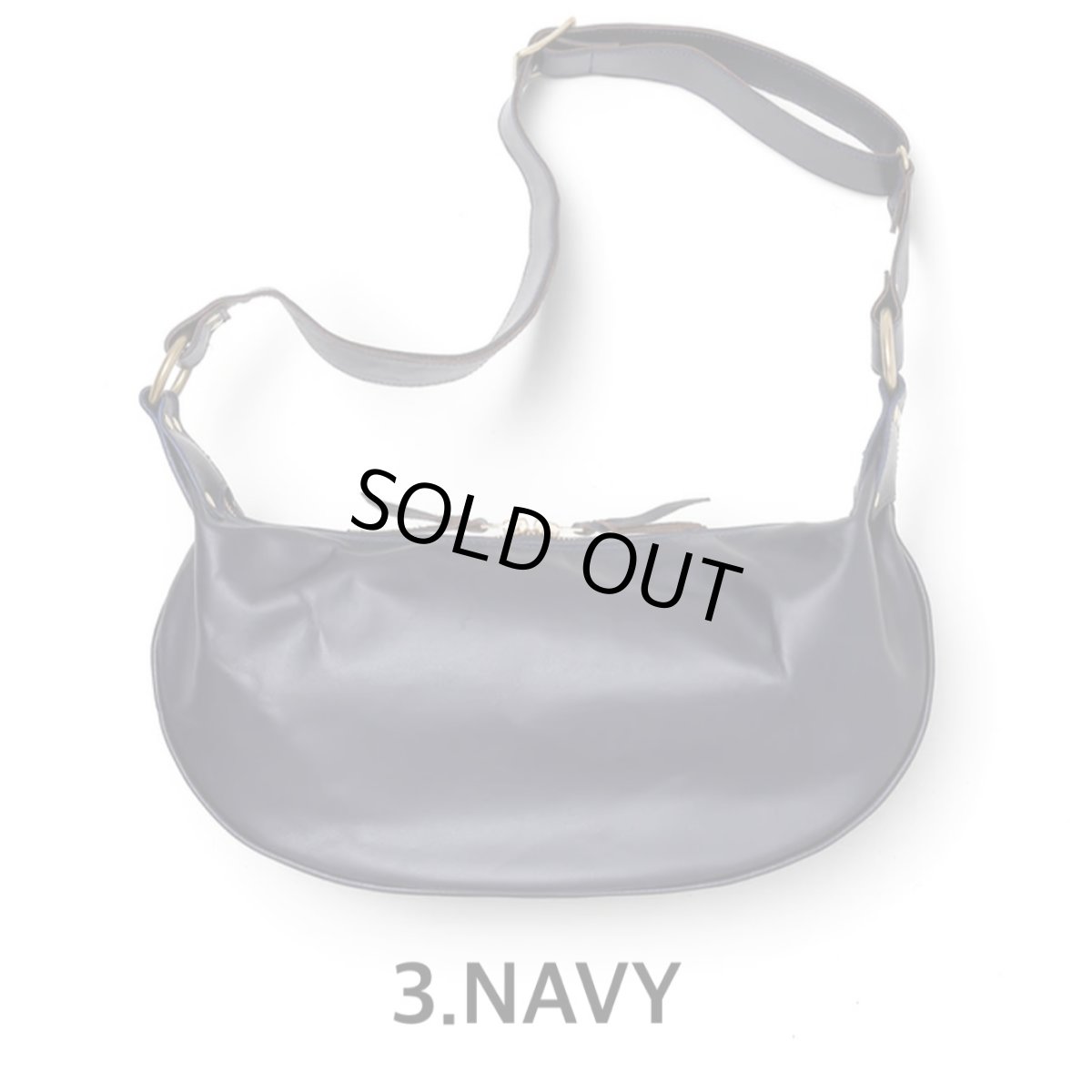 画像4: INCEPTION(インセプション) ホースハイドバナナバッグ (4)