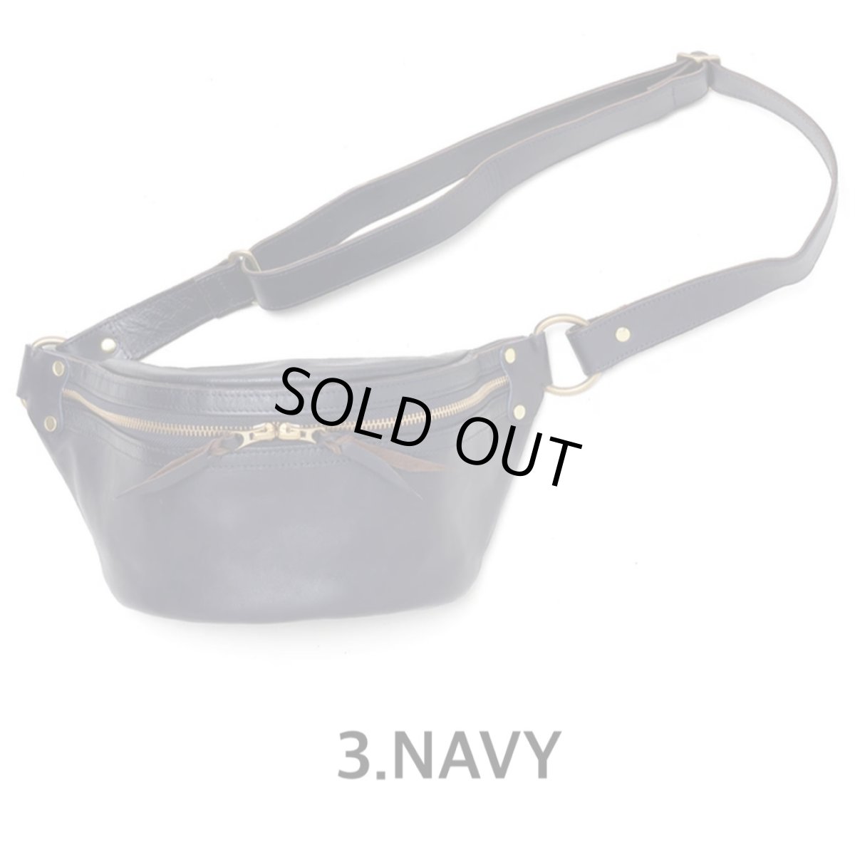 画像4: INCEPTION(インセプション) ホースハイドファニーパック (4)