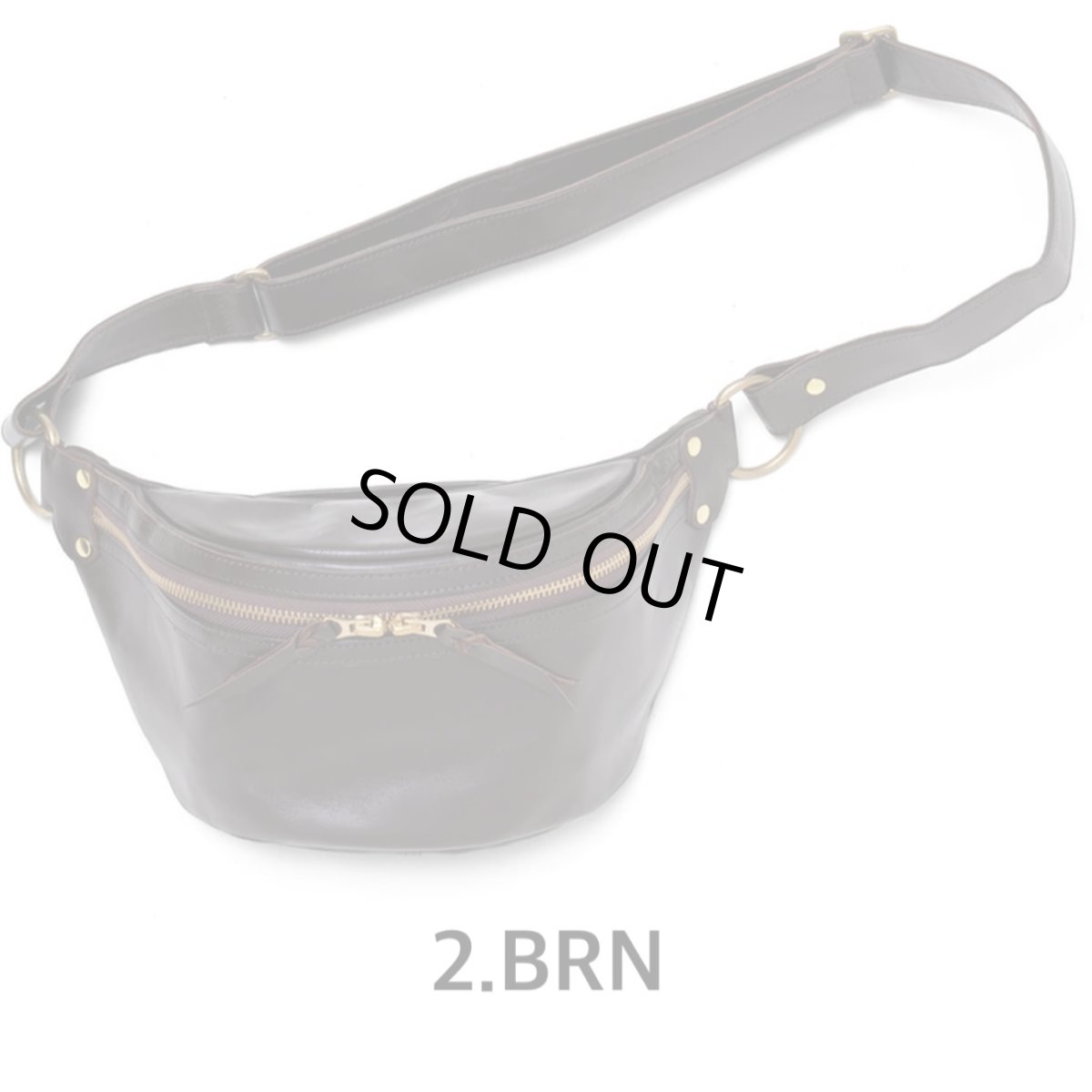 画像3: INCEPTION(インセプション) ホースハイドファニーパック (3)