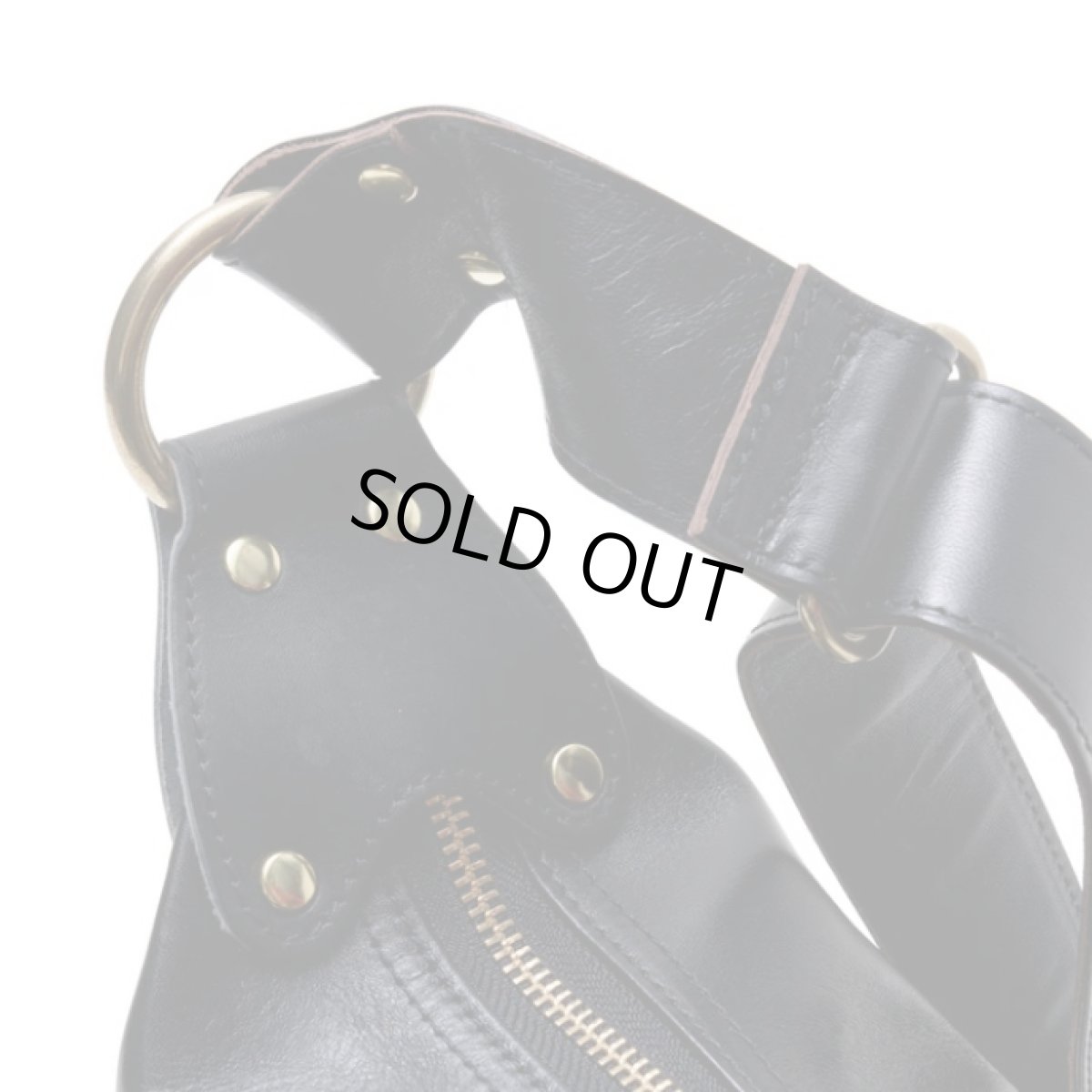 画像7: INCEPTION(インセプション) ホースハイドバナナバッグ (7)