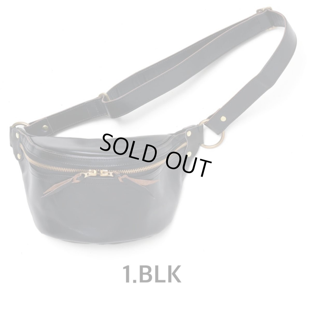 画像2: INCEPTION(インセプション) ホースハイドファニーパック (2)