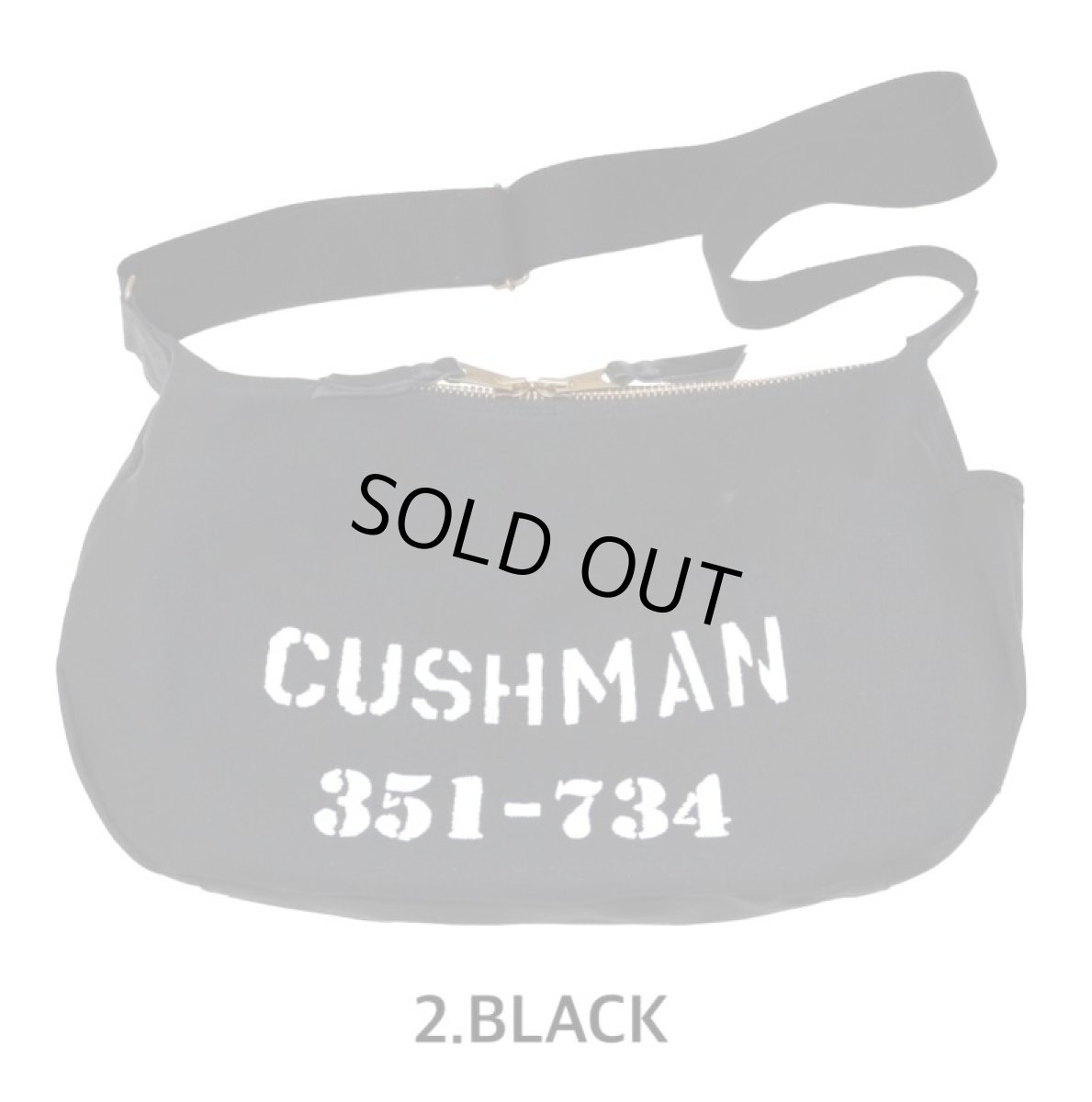 画像8: CUSHMAN(クッシュマン) CANVAS MESSENGER BAG (8)