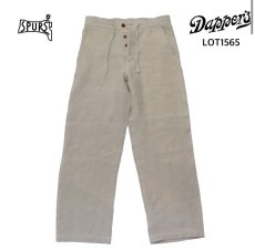 画像1: Dapper`s(ダッパーズ) Classical Linen Easy Pants  (1)