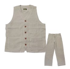 画像4: Dapper`s(ダッパーズ) Classical Linen Easy Pants  (4)