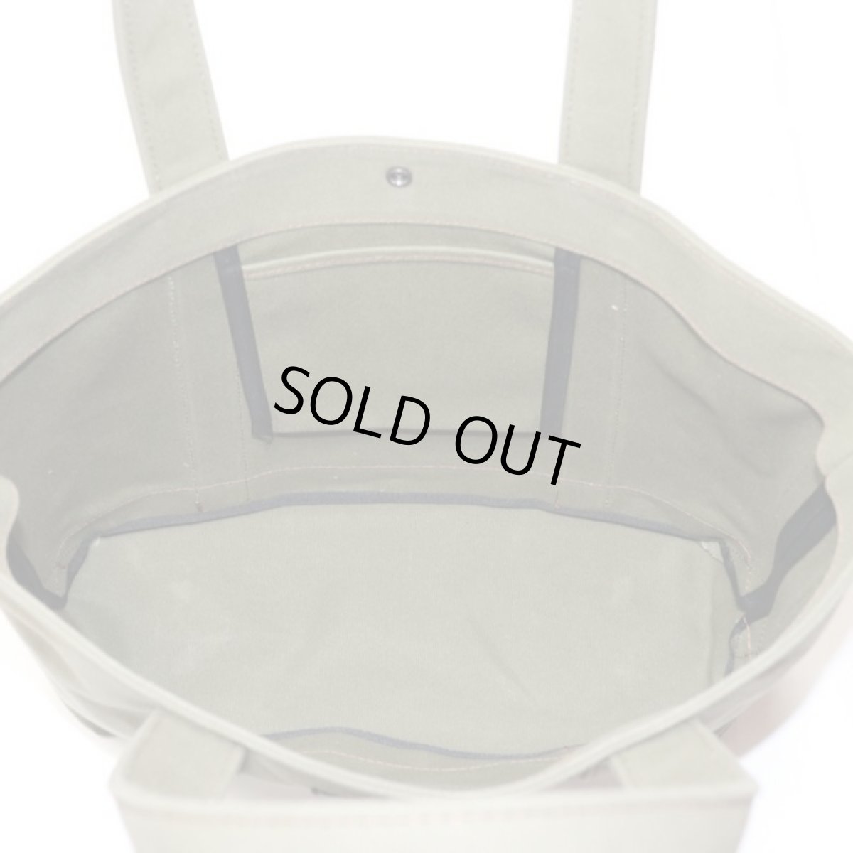 画像4: CUSHMAN(クッシュマン) 21oz ARMY DUCK TOTE BAG (4)