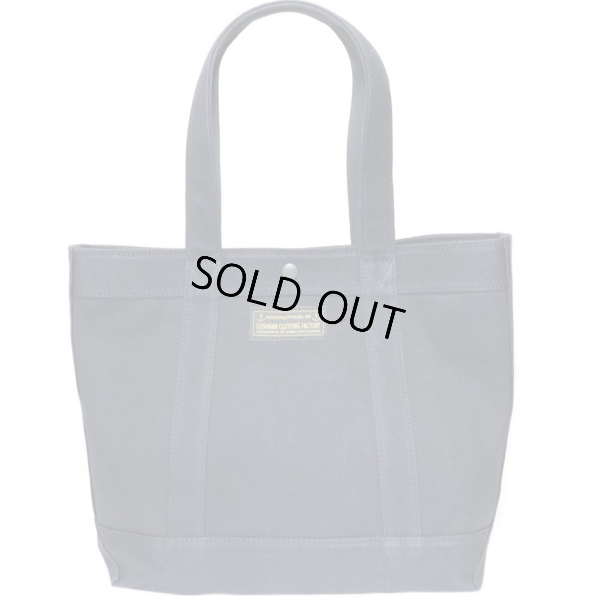 画像8: CUSHMAN(クッシュマン) 21oz ARMY DUCK TOTE BAG (8)