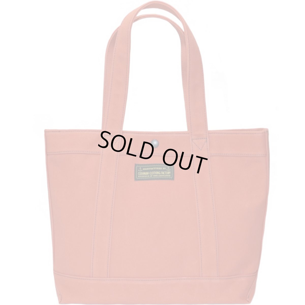 画像5: CUSHMAN(クッシュマン) 21oz ARMY DUCK TOTE BAG (5)