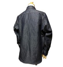 画像3: Dapper`s (ダッパーズ) Classical One Pocket Pullover Work Shirts with Chinstrap (3)