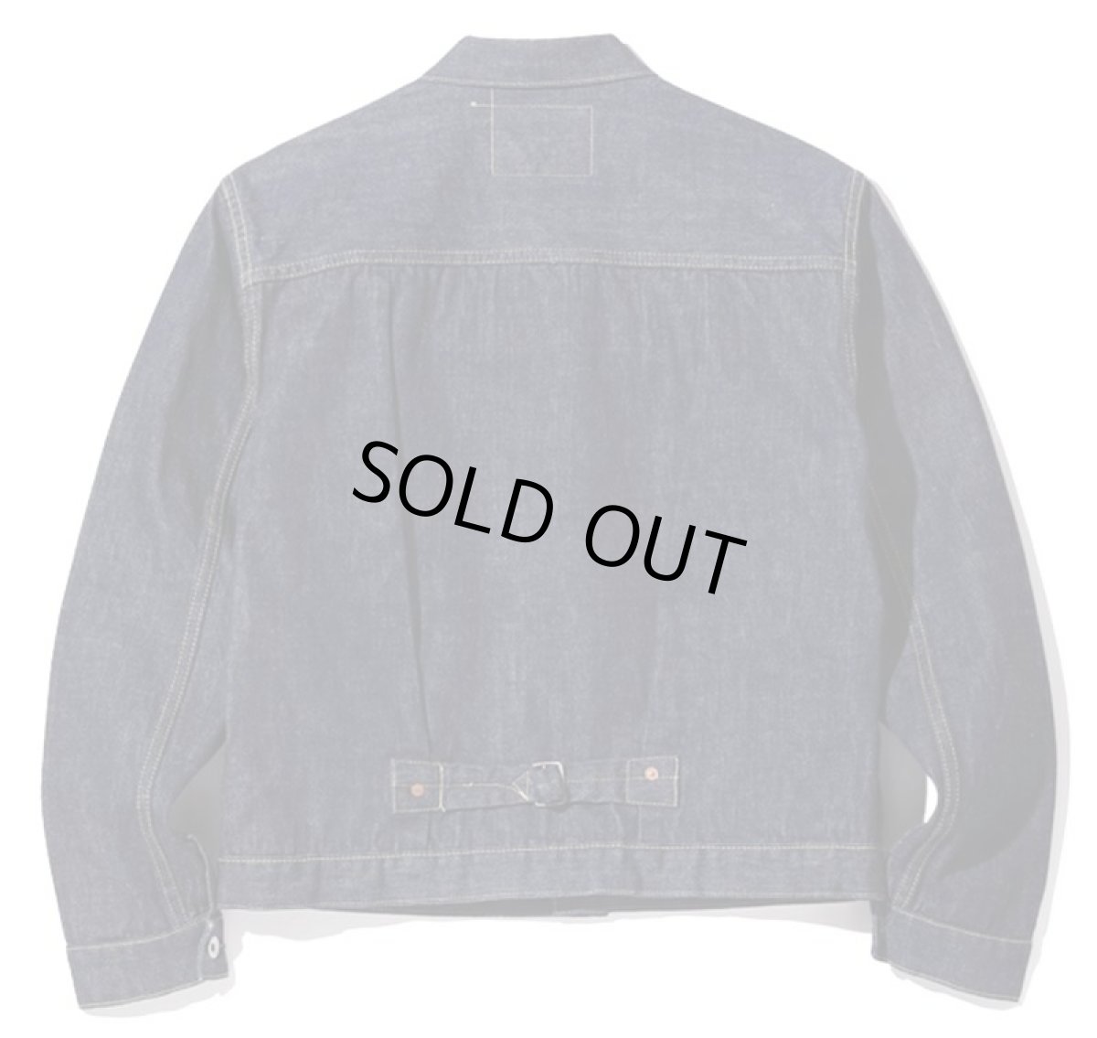 画像2: BUZZ RICKSON`S(バズリクソンズ) WORLD WAR II DENIM BLOUSE (2)