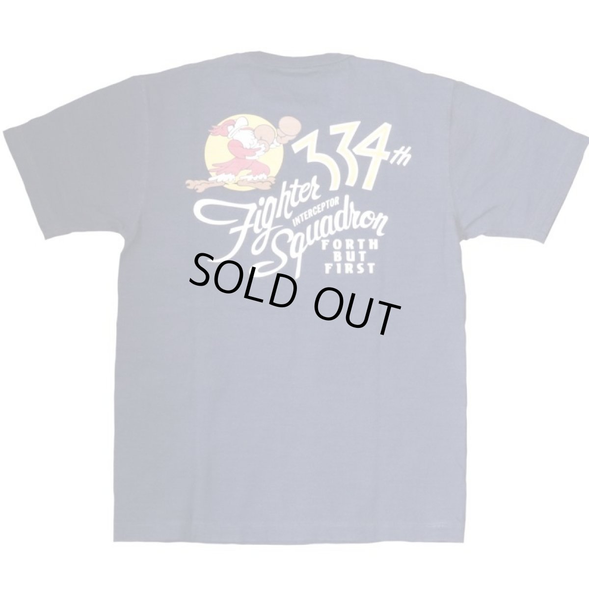 画像5: BUZZ RICKSON’S(バズリクソンズ)SLUB YARN TEE 334st FIGHTER SQ (5)