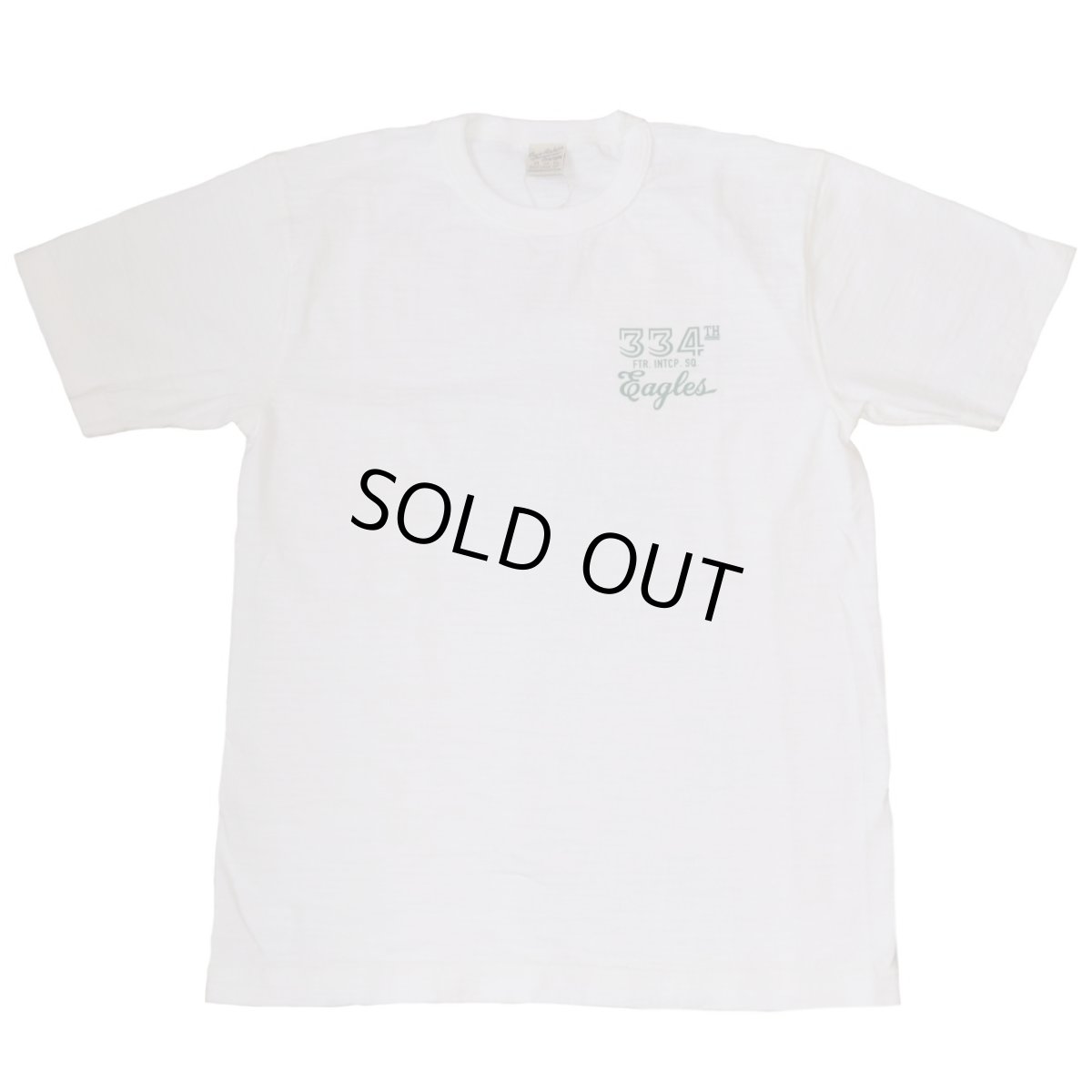 画像2: BUZZ RICKSON’S(バズリクソンズ)SLUB YARN TEE 334st FIGHTER SQ (2)