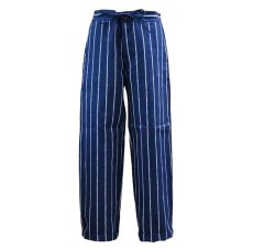 画像2: Dapper`s(ダッパーズ) Classical Linen Stripe Easy Pants  (2)