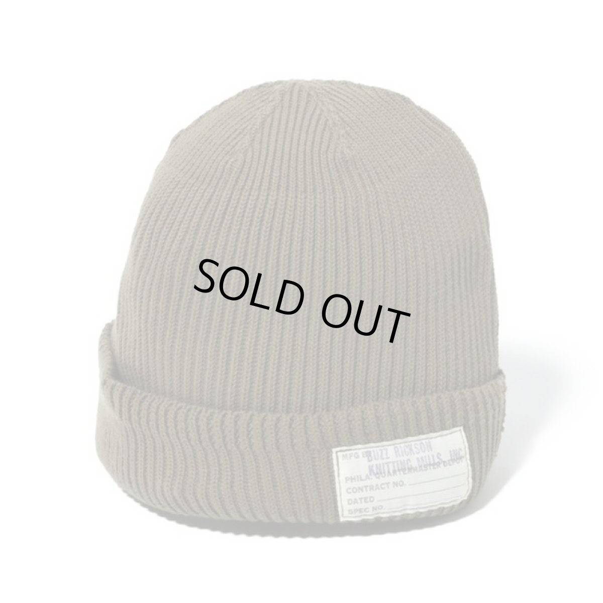 画像8: BUZZ RICKSON’S(バズリクソンズ)WATCH CAP COTTON VERSION (8)