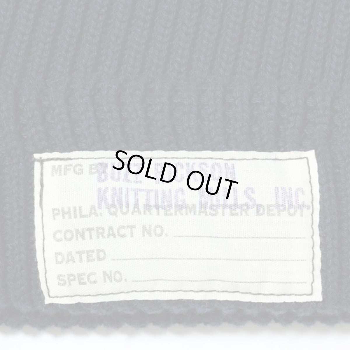 画像7: BUZZ RICKSON’S(バズリクソンズ)WATCH CAP COTTON VERSION (7)