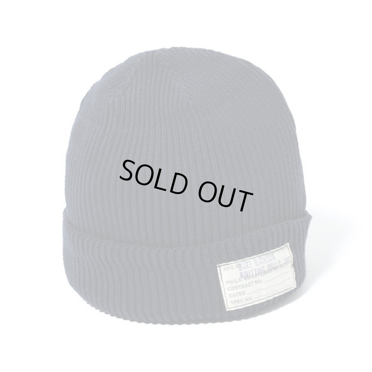 画像6: BUZZ RICKSON’S(バズリクソンズ)WATCH CAP COTTON VERSION (6)