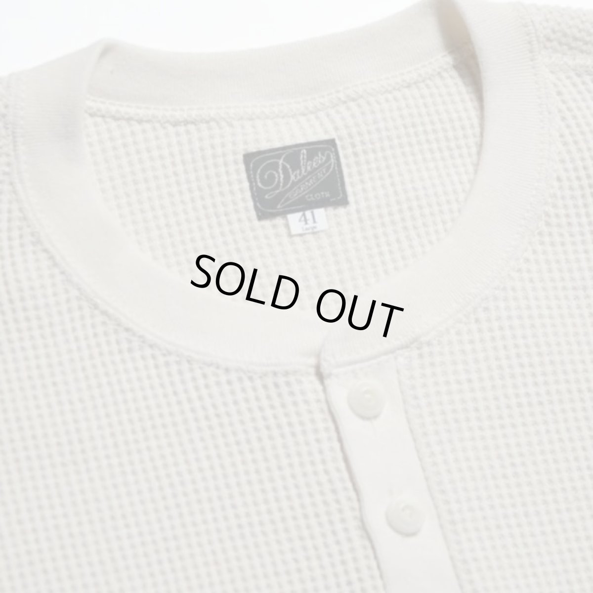 画像5: DALEE'S&CO (ダリーズ＆コー) 30s WAFFLE HENLY THERMAL (5)