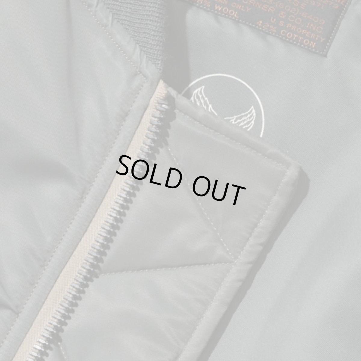 画像5: BUZZ RICKSON‘S(バズリクソンズ) Type MA-1 “ALBERT TURNER & CO., INC.”  (5)