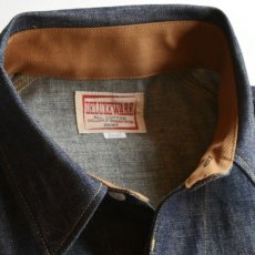 画像3: DELUXEWARE(デラックスウエア) 40s DENIM SHIRT (3)