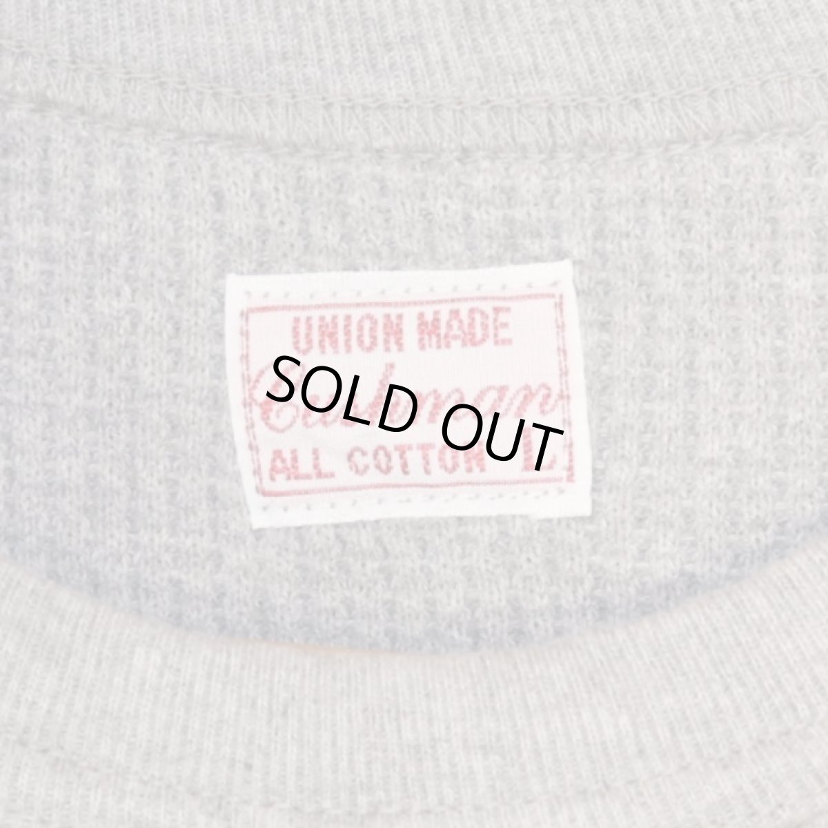 画像9: CUSHMAN(クッシュマン) BIG WAFFLE TEE (9)