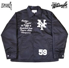 画像1: WHITESVILLE (ホワイツビル) NYLON COACH JACKET WITH EMBROIDERED (1)