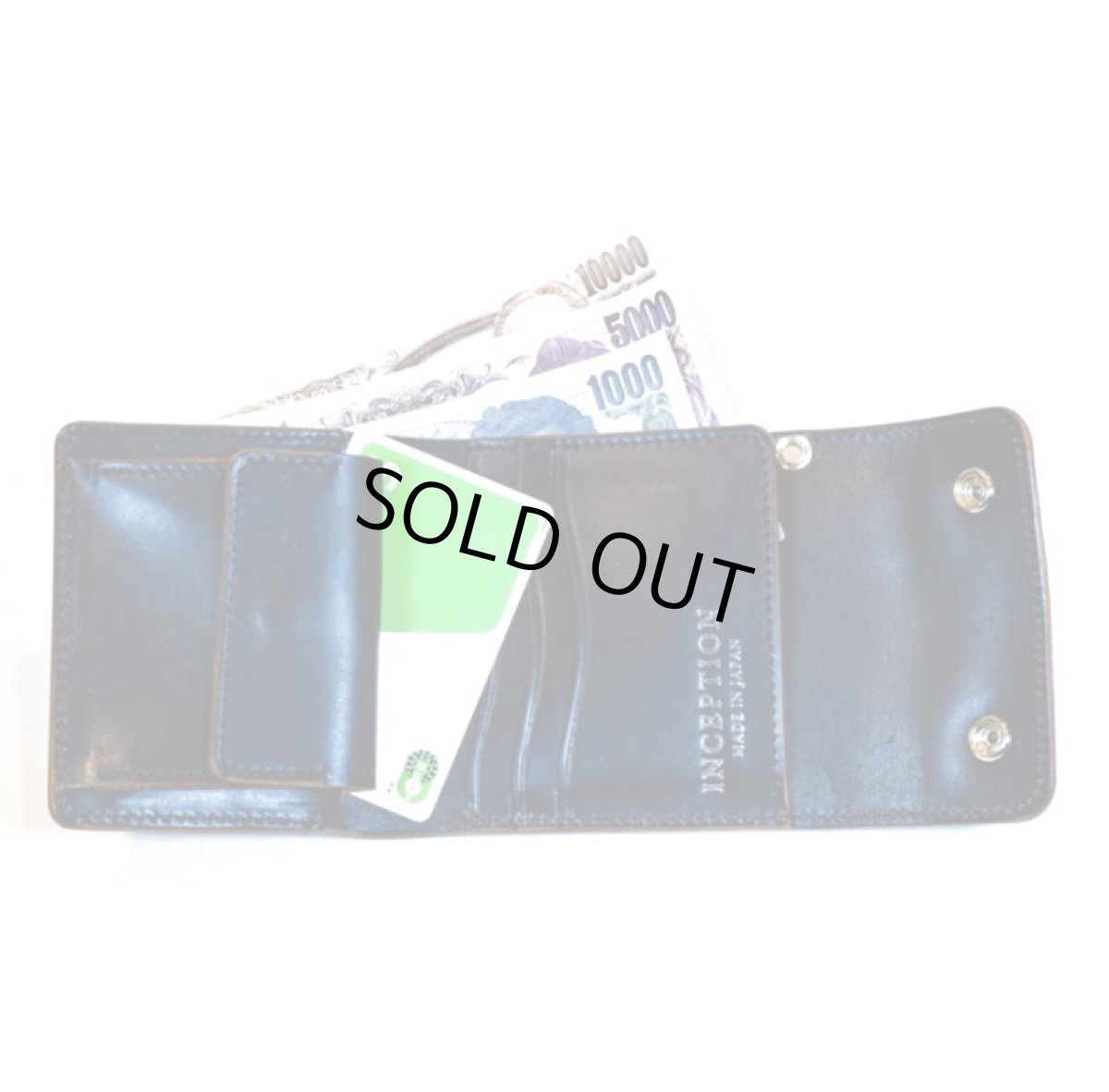 画像6: INCEPTION(インセプション) HORSE BUTT LEATHER SHORT TRUCKER WALLET (6)