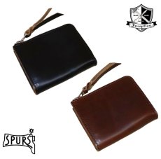 画像1: INCEPTION(インセプション) HORSE BUTT LEATHER L.FASTNER SHORT WALLET (1)