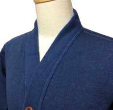 画像6: Dapper`s(ダッパーズ) Classical Cotton/Wool Sweat Cardigan  (6)