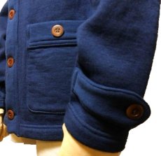 画像7: Dapper`s(ダッパーズ) Classical Cotton/Wool Sweat Cardigan  (7)