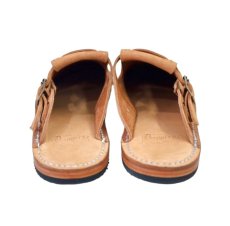 画像5: Dapper`s (ダッパーズ) Hairline Finish Leather Slip-on Sandals  (5)