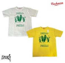 画像1: CUSHMAN(クッシュマン) RECYCLE COTTON TEE (PICK A PICKLE) (1)