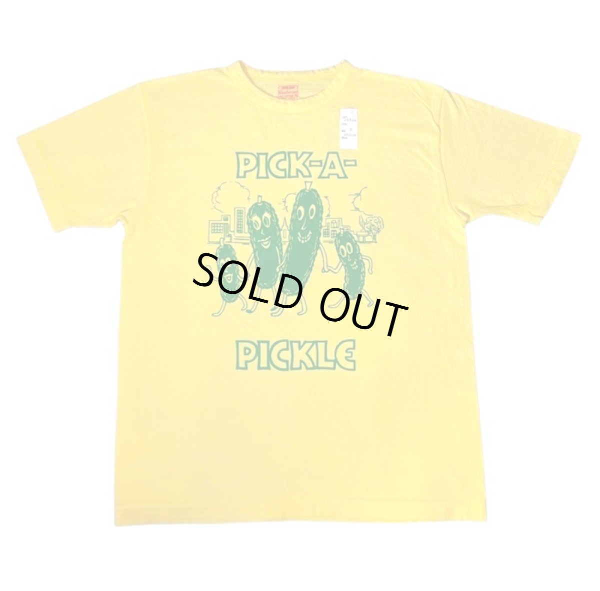 画像4: CUSHMAN(クッシュマン) RECYCLE COTTON TEE (PICK A PICKLE) (4)
