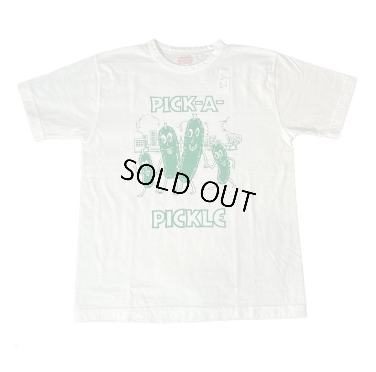 画像2: CUSHMAN(クッシュマン) RECYCLE COTTON TEE (PICK A PICKLE) (2)