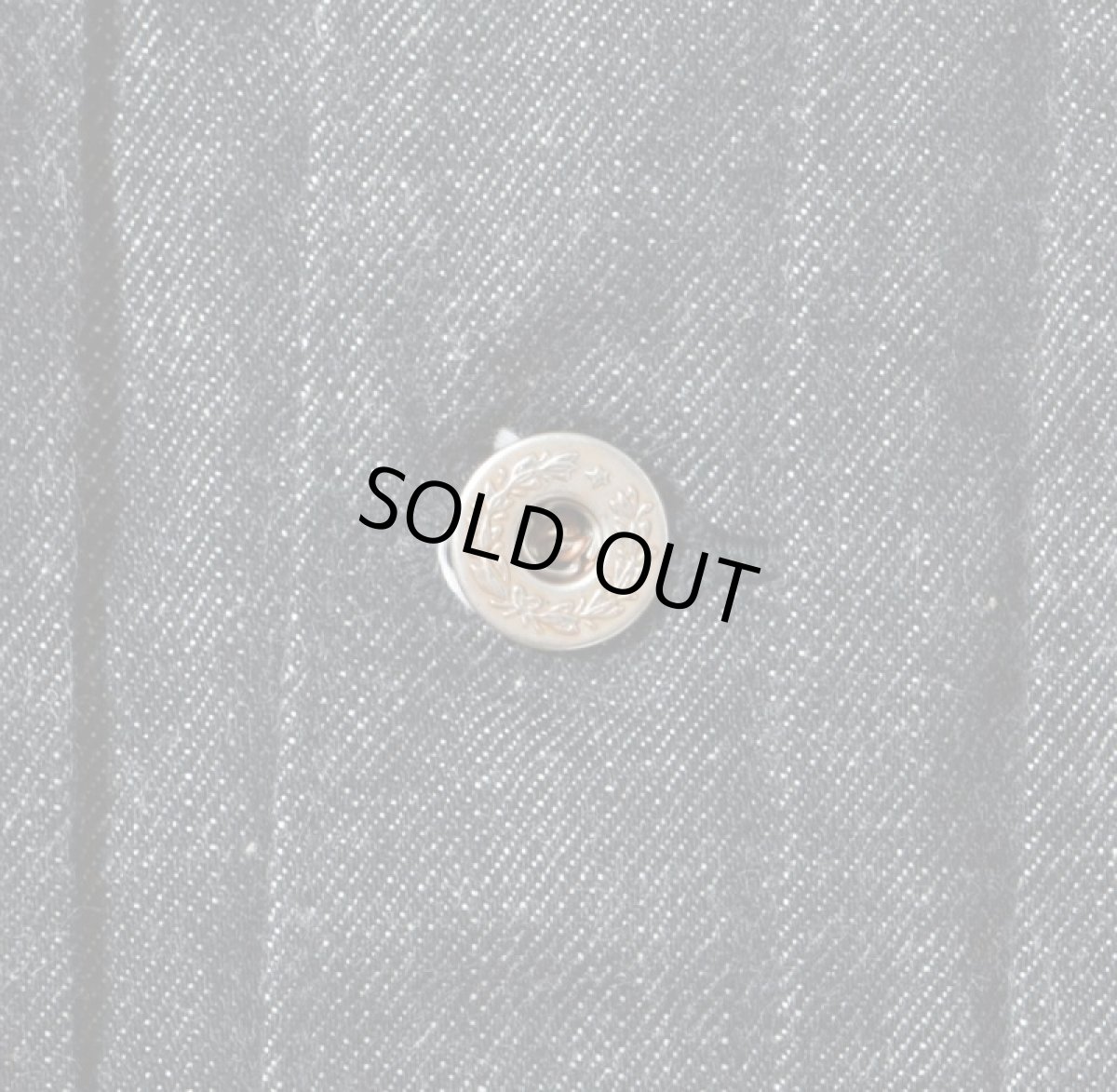 画像5: BUZZ RICKSON`S(バズリクソンズ) WORLD WAR II BLACK DENIM BLOUSE (5)