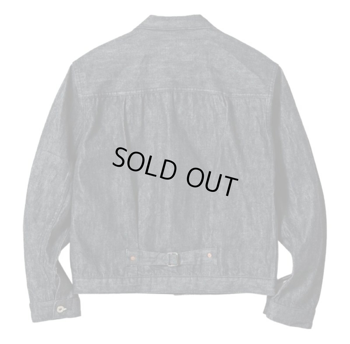 画像3: BUZZ RICKSON`S(バズリクソンズ) WORLD WAR II BLACK DENIM BLOUSE (3)