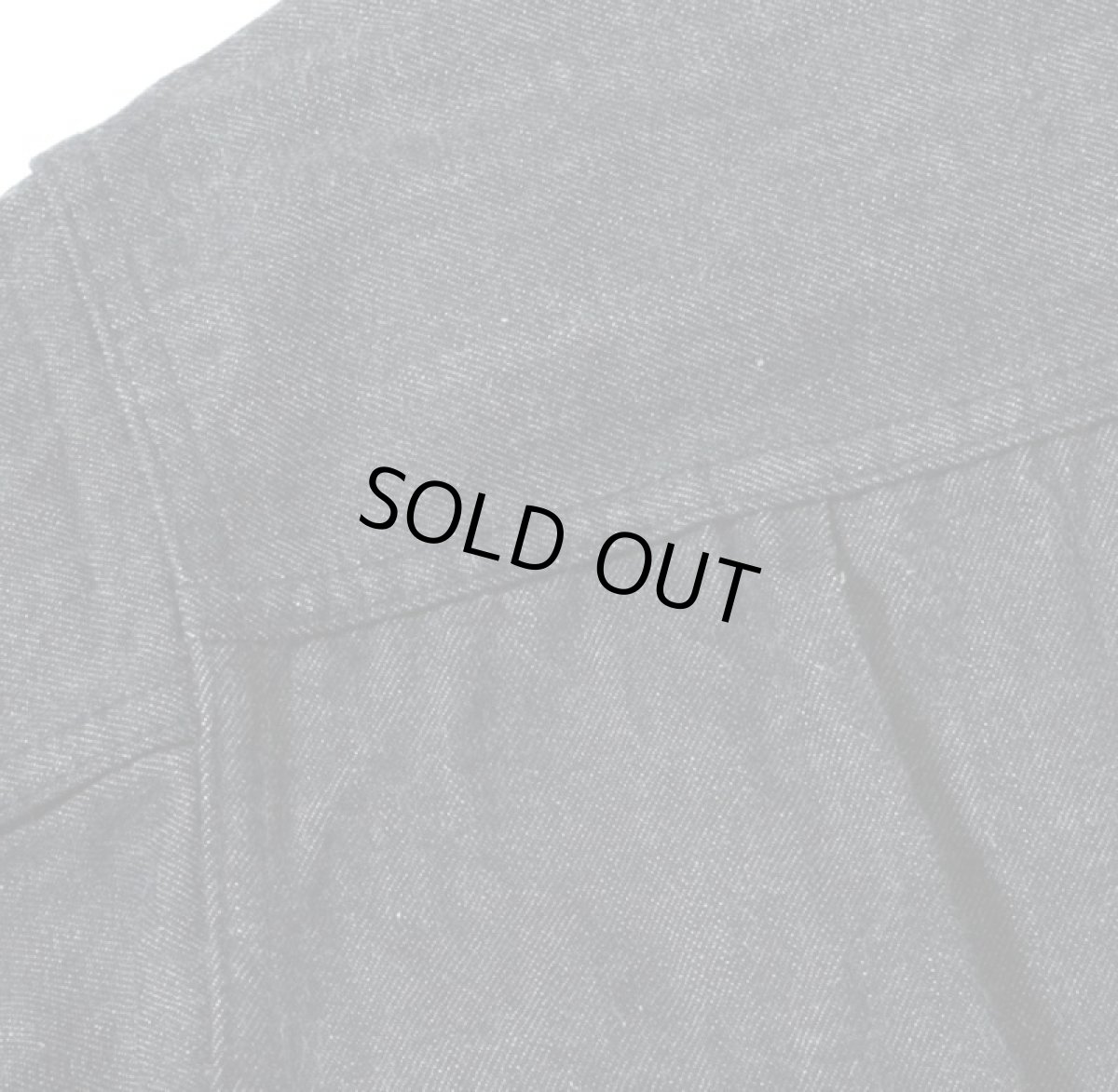 画像9: BUZZ RICKSON`S(バズリクソンズ) WORLD WAR II BLACK DENIM BLOUSE (9)