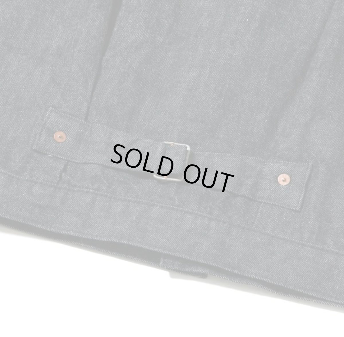 画像10: BUZZ RICKSON`S(バズリクソンズ) WORLD WAR II BLACK DENIM BLOUSE (10)