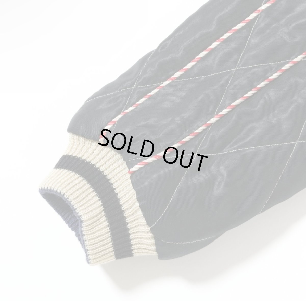 画像8: TAILOR TOYO (テーラー東洋) Mid 1950s Style Acetate Quilted Souvenir Jacket “RED TIGER” × “JAPAN MAP” (8)