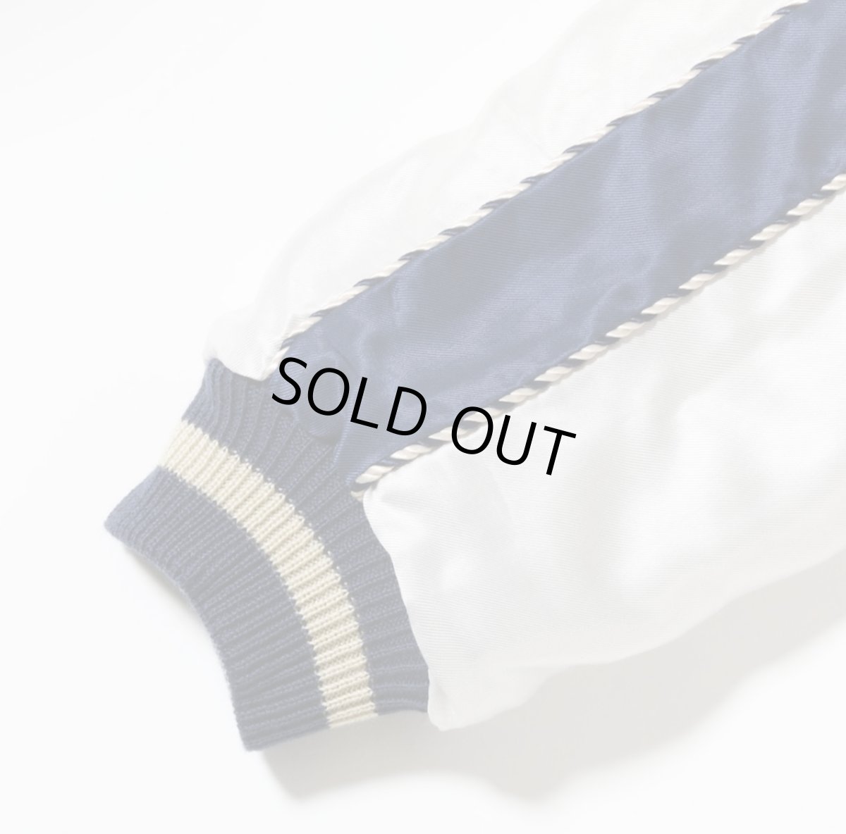 画像13: TAILOR TOYO (テーラー東洋) Mid 1950s Style Acetate Quilted Souvenir Jacket “RED TIGER” × “JAPAN MAP” (13)