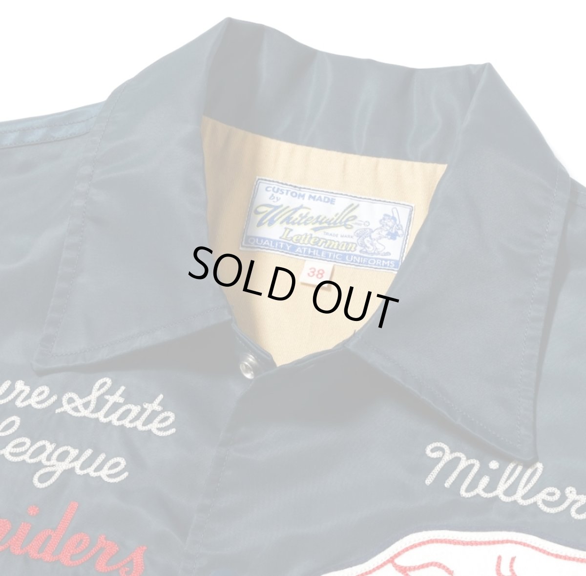 画像3: WHITESVILLE (ホワイツビル) WHITESVILLE NYLON COACH JACKET “ROUGH RIDERS” (3)