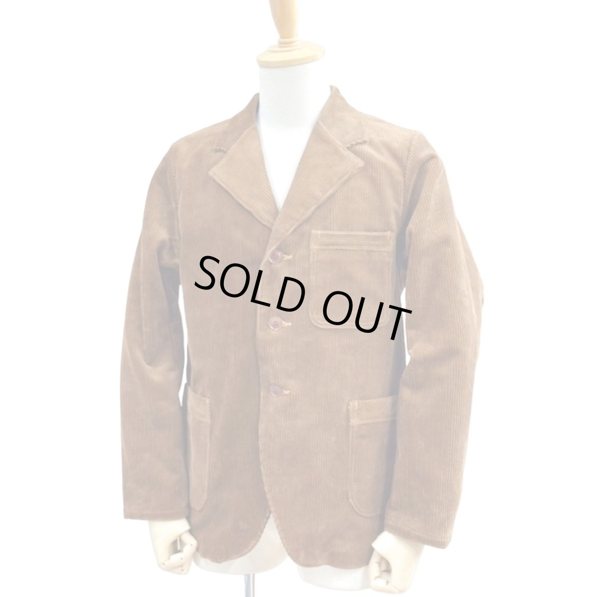 画像2: Dapper`s(ダッパーズ) Classical 3Button Work Tailored Jacket (2)