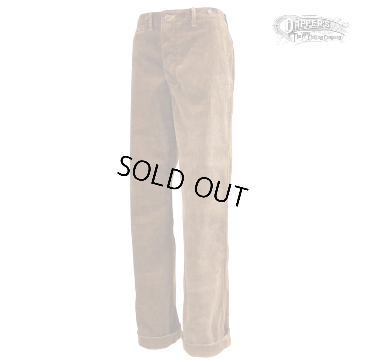 画像2: Dapper`s(ダッパーズ) Classical Standard Wide Trousers (2)