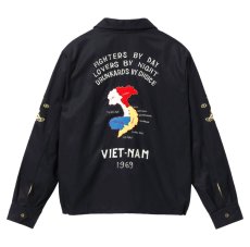 画像3: TAILOR TOYO (テーラー東洋) Late 1960s Style Cotton Vietnam Jacket “VIETNAM MAP” (3)